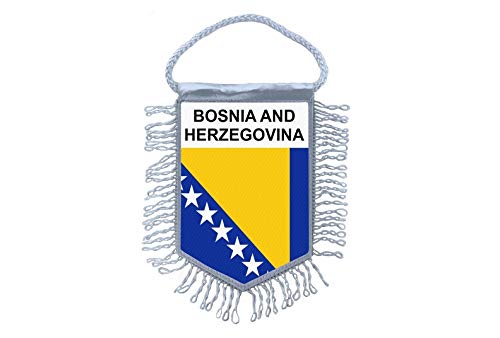 Akachafactory Wimpel Mini Flagge Fahne flaggen Bosnien und Herzegowina von Akachafactory
