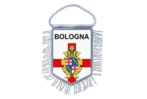 Akachafactory Wimpel Mini Flagge Fahne flaggen miniflagge Bologna Italien von Akachafactory