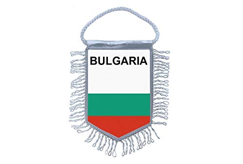 Akachafactory Wimpel Mini Flagge Fahne flaggen miniflagge Bulgarien von Akachafactory