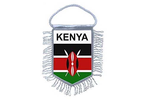 Akachafactory Wimpel Mini Flagge Fahne flaggen miniflagge Kenia von Akachafactory