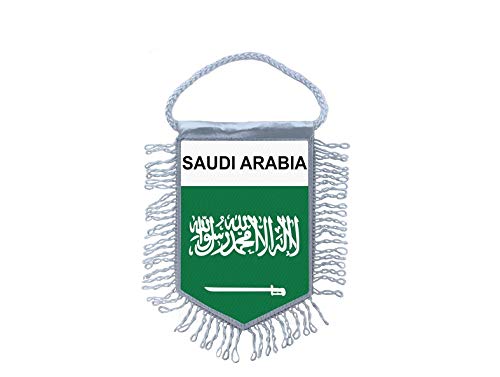 Akachafactory Wimpel Mini Flagge Fahne flaggen miniflagge Saudi arabien von Akachafactory