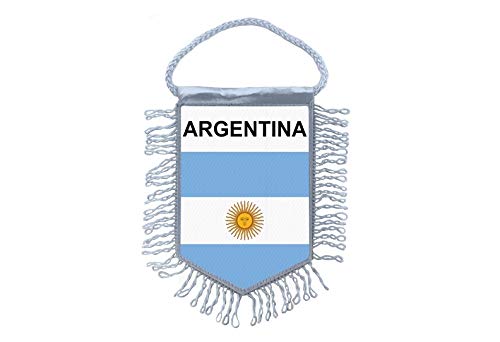 Akachafactory Wimpel Mini Flagge Fahne flaggen miniflagge argentinien von Akachafactory