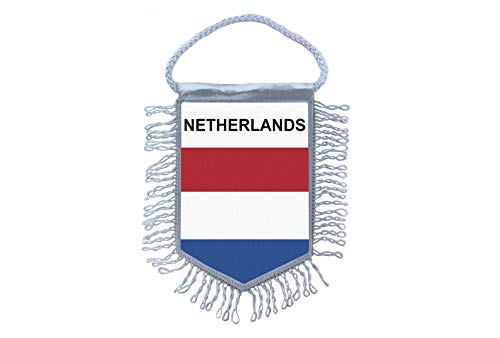 Akachafactory Wimpel Mini Flagge Fahne flaggen miniflagge niederlande von Akachafactory