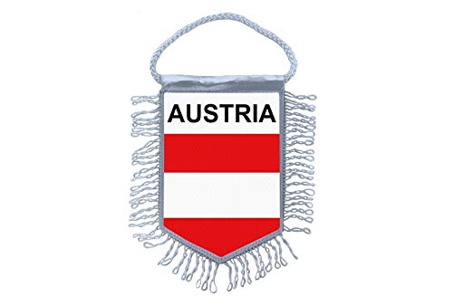 Akachafactory Wimpel Mini Flagge Fahne flaggen miniflagge österreich von Akachafactory