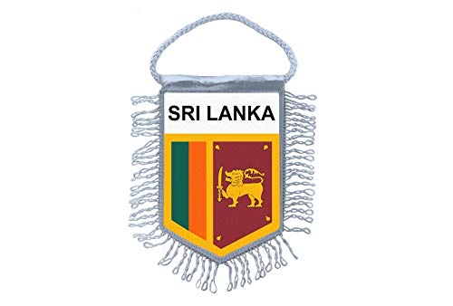 Akachafactory Wimpel Mini Flagge Fahne flaggen miniflagge sri Lanka von Akachafactory