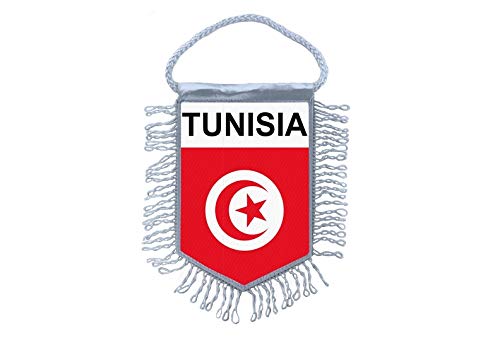 Akachafactory Wimpel Mini Flagge Fahne flaggen miniflagge tunesien von Akachafactory