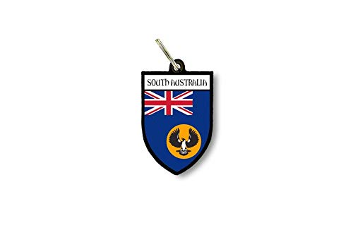 Schlüsselanhänger Schlüsselanhänger Ring Flagge Nationalflagge Souvenir Schild Australien Süd von Akachafactory