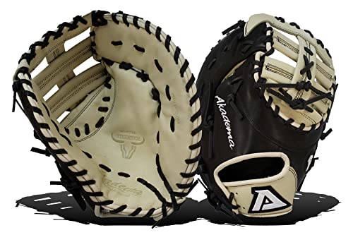 Akadema Unisex-Erwachsene Prosoft Select-Serie Baseballhandschuh, Schwarz, 12.5" von Akadema