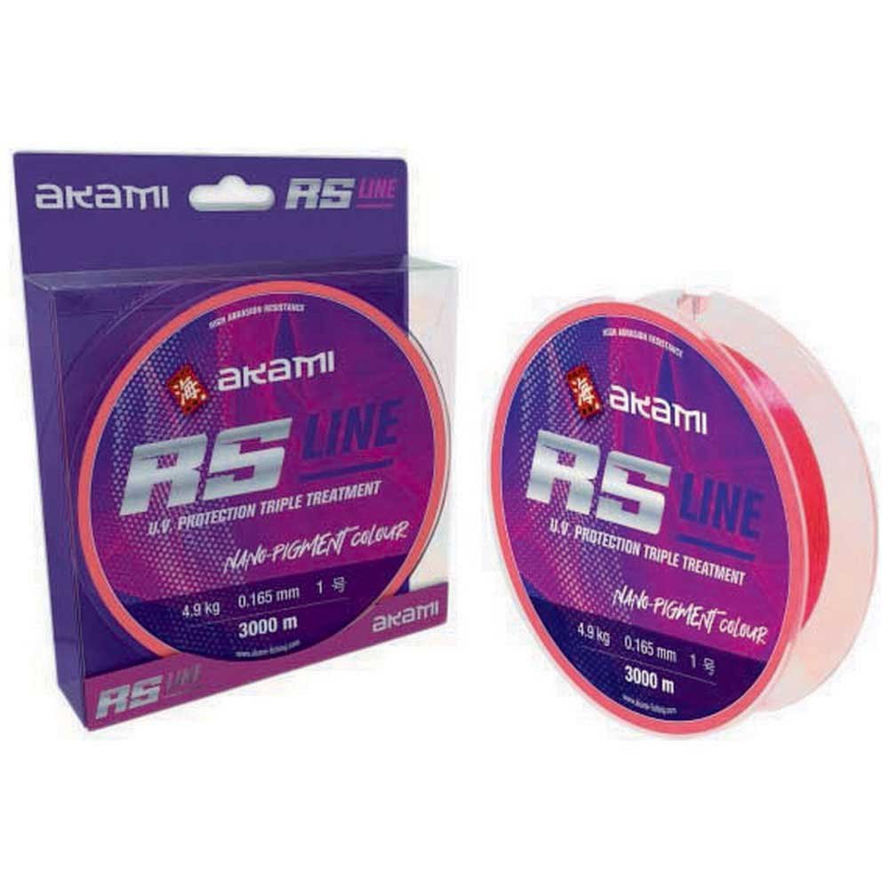 Akami Rs Monofilament 3000 M Rosa 0.145 mm von Akami