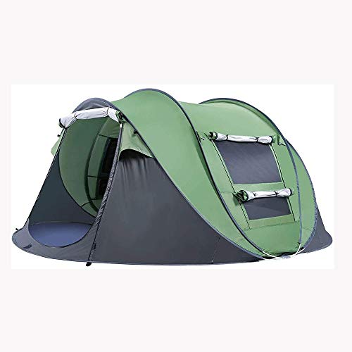 Automatische Pop-up-Zelte, 2–4 Personen, wasserdichtes Campingzelt, sofort tragbar, Cabana-Strandzelt, UV-Schutz, Sonnenschutz für Strand, Camping, Wandern, Angelzelt von AkosOL