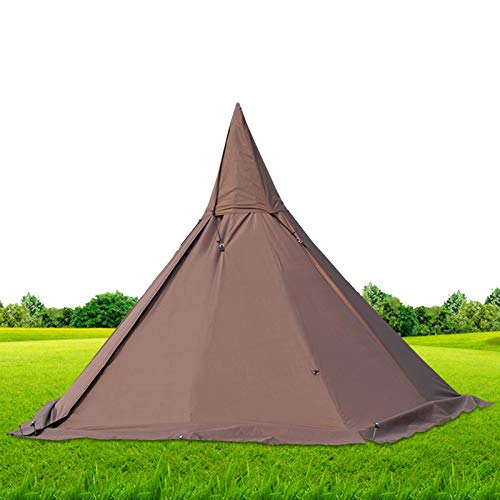 Tipi-Zelt für 1–2 Personen Erwachsene, Familien-Campingzelt, Gruppenzelt, Pyramidenzelt, Glockenzelt für Familienurlaub, wunderschöne Landschaft, hoffnungsvoll von AkosOL