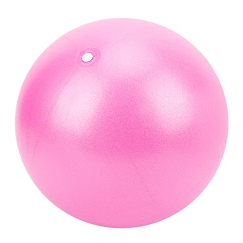 Akozon 25 cm Robuster Anti-Burst-Yoga-Übungsball, Ideal für Pilates, Schwangerschaft und Fitness – Lila (PINK) von Akozon