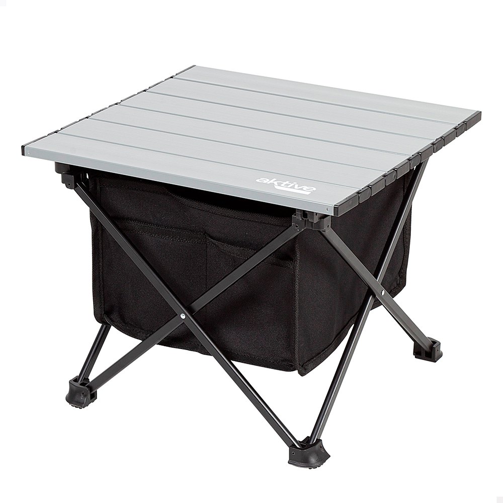 Aktive 63043 34x38x30cm Folding Camping Table Grau 34x38x30cm von Aktive