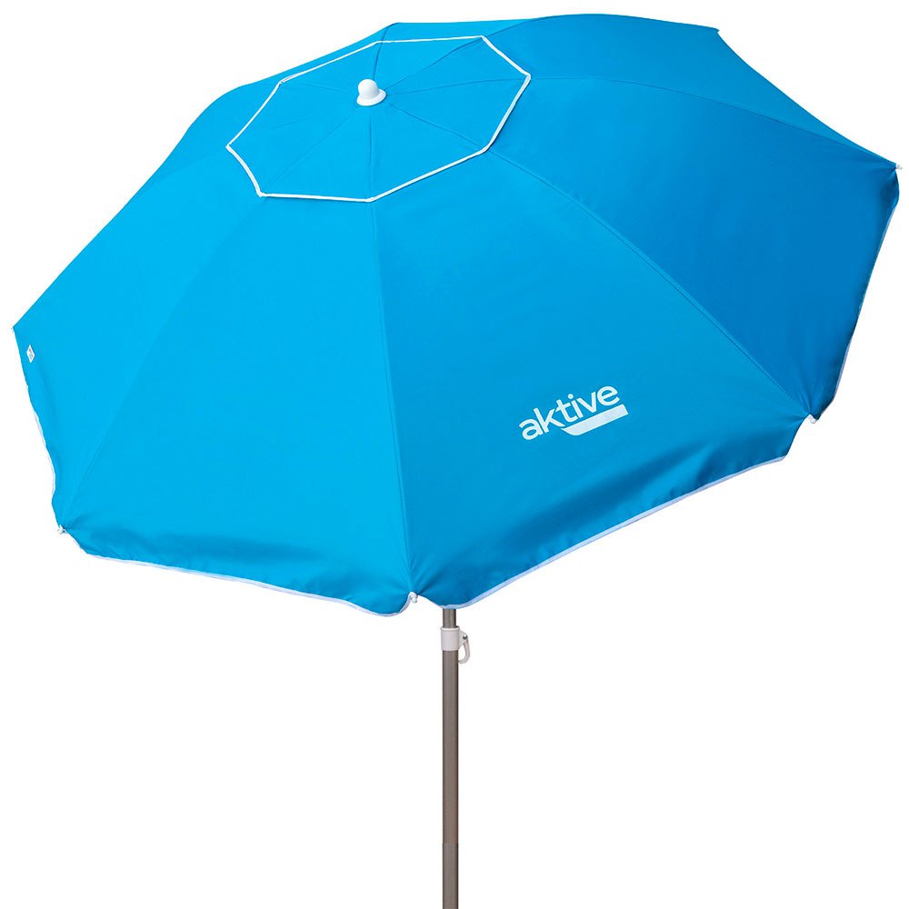 Aktive Beach Umbrella 200 Cm Uv50 Protection Blau von Aktive
