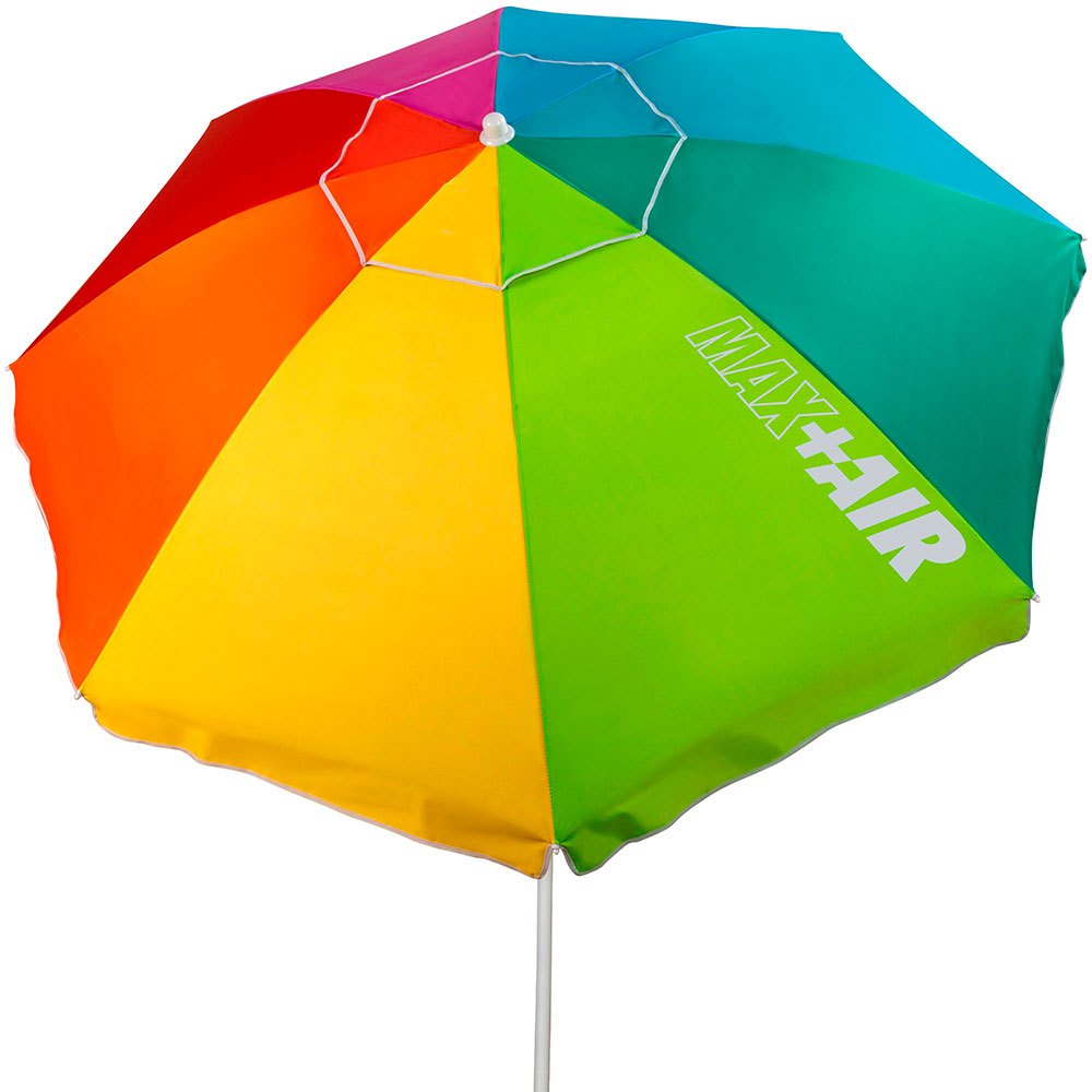 Aktive Beach Windproof Umbrella 220 Cm Uv50 Protection Mehrfarbig von Aktive