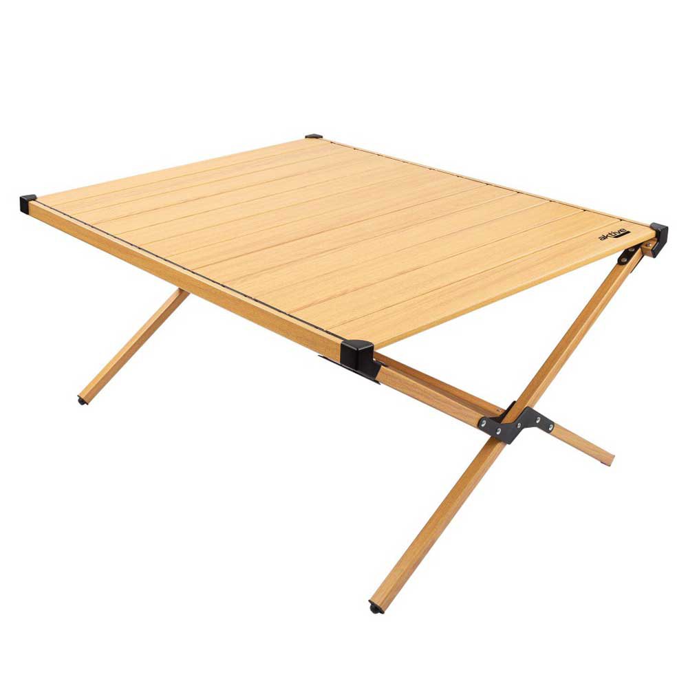Aktive Glamping Folding Table Golden 89 x 71 x 43 cm von Aktive