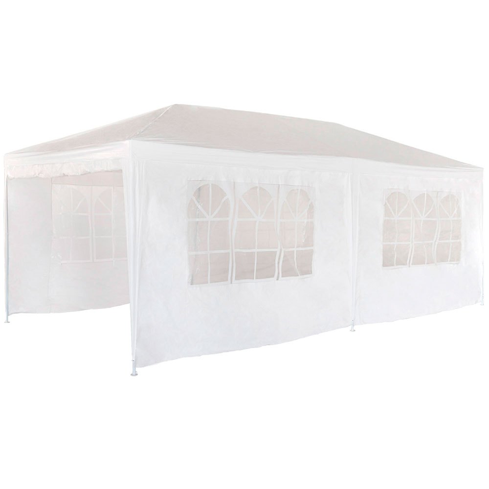 Aktive Polyester Folding Tent 300x600x260 Cm Weiß von Aktive
