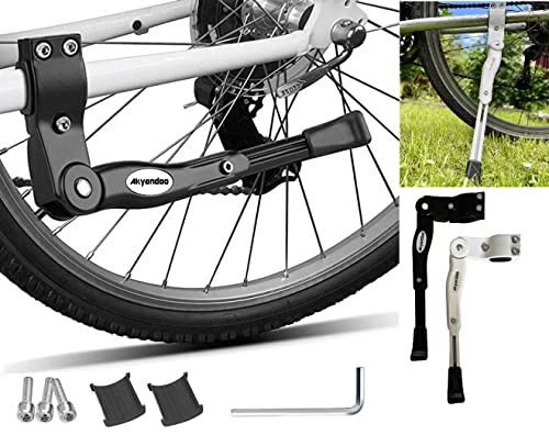 Akyandoo Premium Fahrradständer Fahrrad Seitenständer Ständer verstellbar e-Bike 24-29 - Schwarz von Akyandoo
