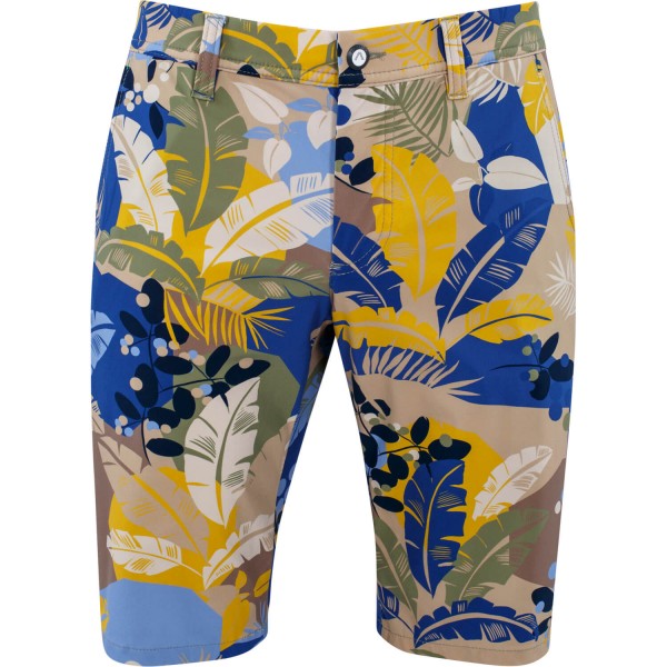 Alberto Shorts Earnie Jungle Jersey blaugelb von Alberto