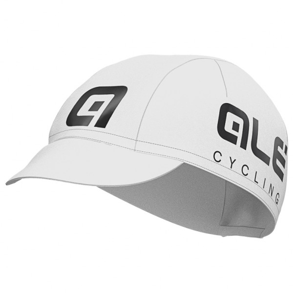 Alé - Cotton Cap - Radmütze Gr One Size schwarz;weiß/grau von Alé