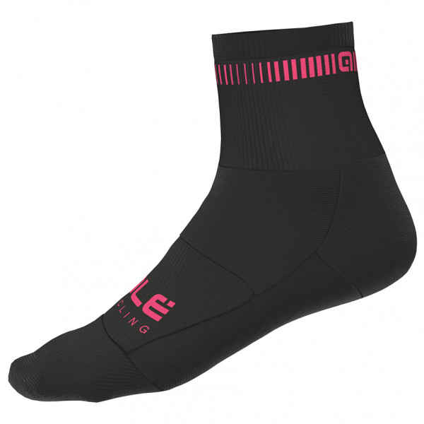 Alé - Logo Q-Skin Socks - Radsocken Gr 36-39 - S schwarz von Alé