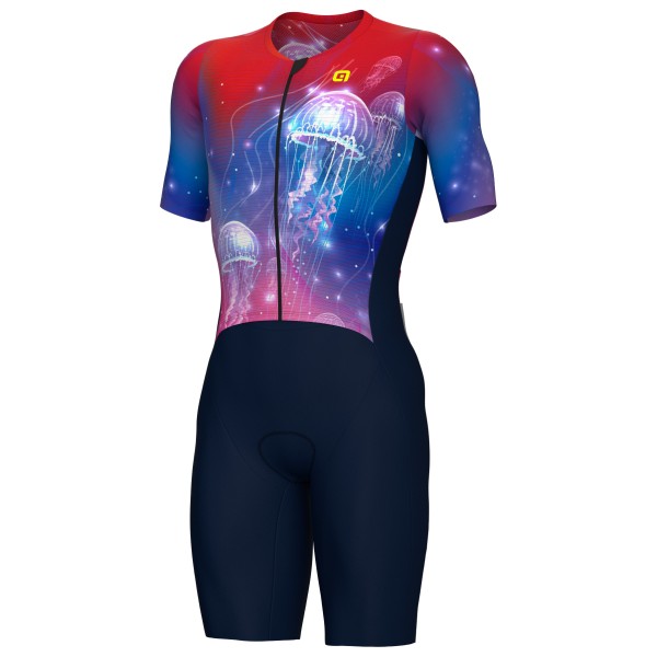 Alé - Sea S/S Tri Unitard - Radeinteiler Gr L blau von Alé