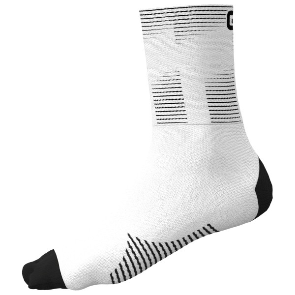 Alé - Sprint Q-Skin Socks - Radsocken Gr 36-39 grau/weiß von Alé