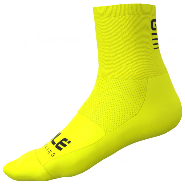 Alé - Strada 2.0 Socks - Radsocken Gr 36-39 - S;40-43 - M;44-47 - L blau;gelb;rot;schwarz;weiß/grau von Alé