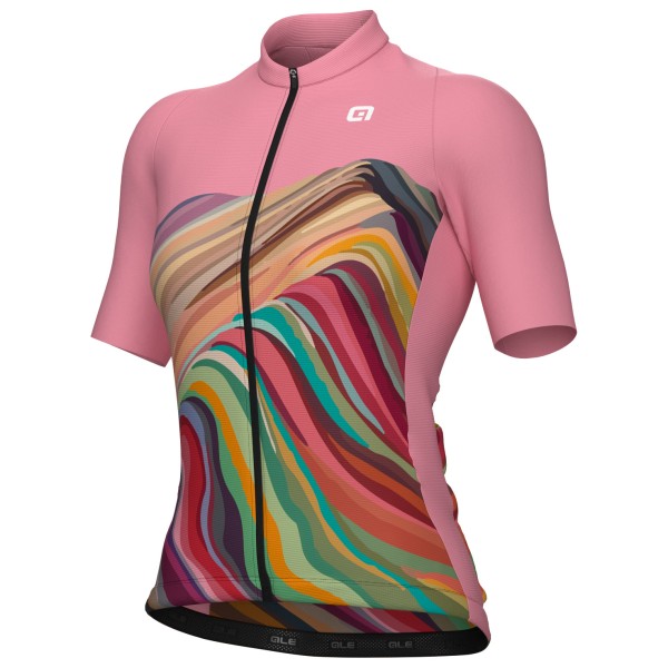 Alé - Women's Rainbow S/S Jersey - Radtrikot Gr L;M;S;XL;XS;XXL rosa von Alé