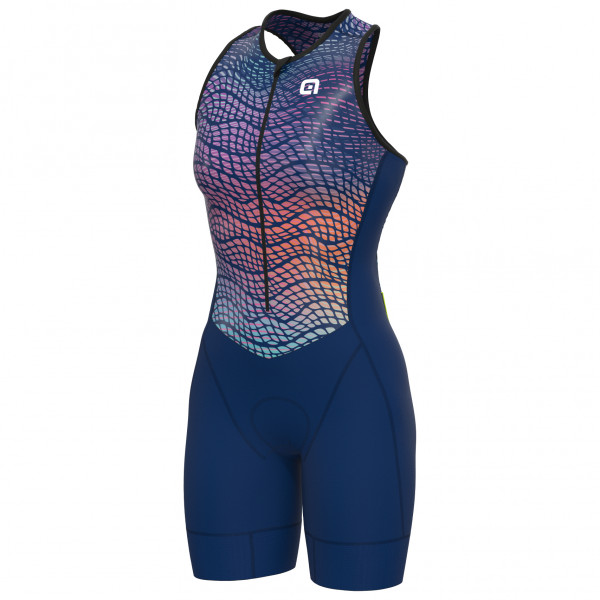 Alé - Women's Triathlon Dive Sleeveless Tri Unitard - Radeinteiler Gr XL blau von Alé