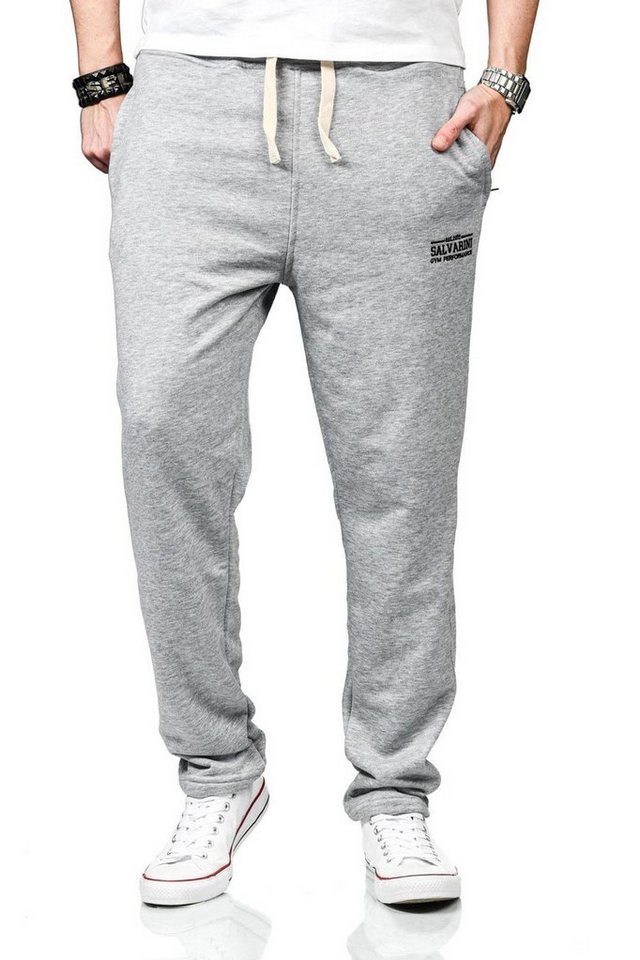Alessandro Salvarini Jogginghose ASGymio Alessandro Salvarini Herren Jogging Sport Hose Fitness Jogger Joggingh von Alessandro Salvarini