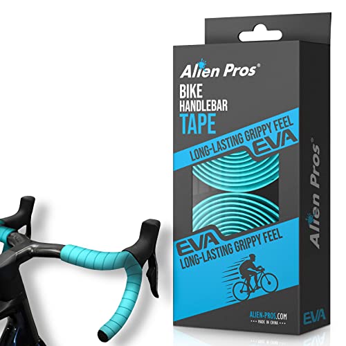 Alien Pros Fahrrad Lenkerband Eva (2er-Set) Grün - Verbessern Sie den Griff Ihres Lenkers mit diesem Fahrrad Lenkerband - Umwickeln Sie Ihren Lenker für eine komfortable Fahrt von Alien Pros