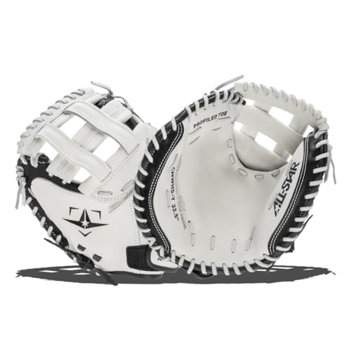 All Star Heiress Fastpitch Softball-Fängerhandschuh für Jugendliche, 82,5 cm, CMW-H-Y Linkshänder von All-Star