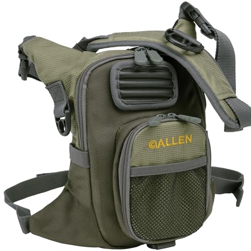 Allen Fall River Fishing Chest Pack, Oliv von AC Allen