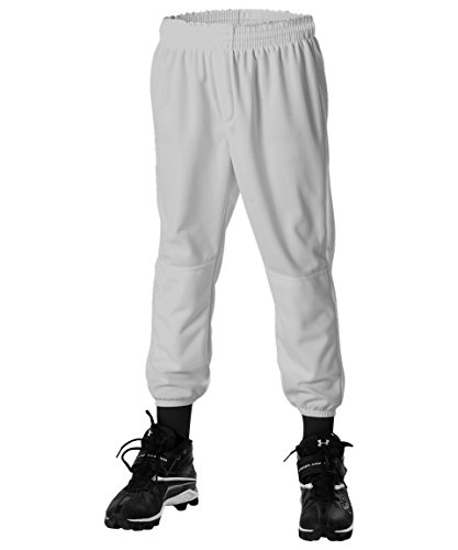 Alleson Ahtletic Baseball-Hose für Erwachsene, Unisex, Grau, Größe XL von Alleson Athletic