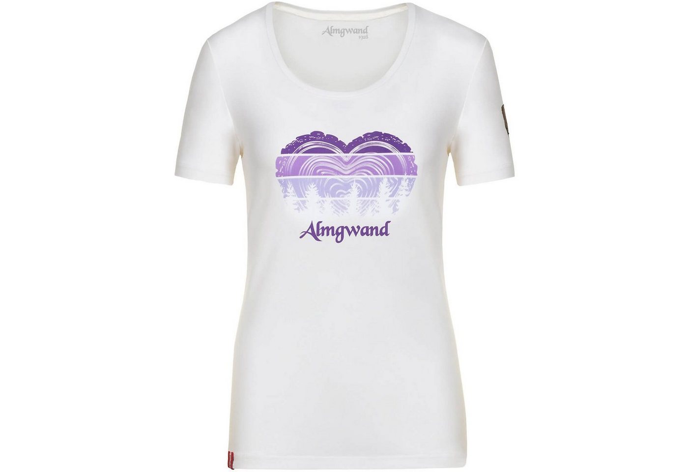 Almgwand T-Shirt T-Shirt Braunedelalm von Almgwand