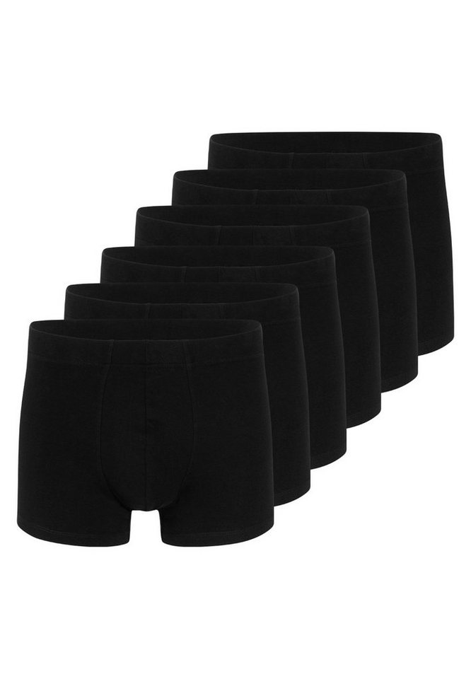 Almonu Retro Boxer 6er Pack Organic Cotton (Spar-Set, 6-St) Retro Short / Pant - Baumwolle - Ohne Eingriff von Almonu