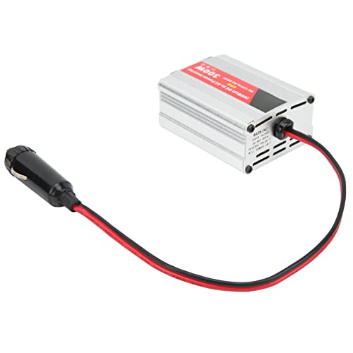Alomejor 300 W Auto-Wechselrichter, Breite Anwendung DC 12 V auf AC 220 V Handy-Wechselrichter für Lampen (Zigarettenanzünder-Stil) von Alomejor