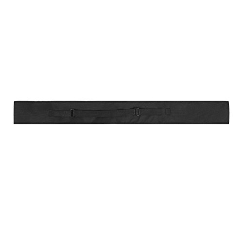 Alomejor Billard Queuetasche Nylon Portable Pool Queuekoffer Snooker Sticks Tragetasche Leichte Tragbare Weiche Billard Tasche für 1/2 3/4 Snooker Billard Stick Rod(1/2) von Alomejor