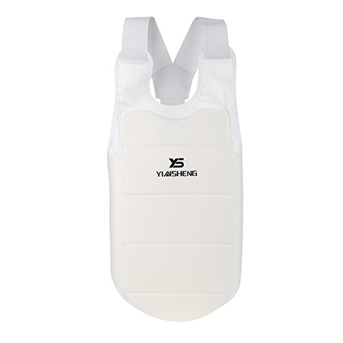 Alomejor Brustschutz Unisex Erwachsene Kind Oxford Tuch Taekwondo Karate Brustschutzweste Für Taekwondo Body Protector Training(M) von Alomejor