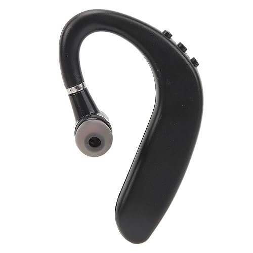 Alomejor Einohr-Kopfhörer, 15 M Signalübertragungsentfernung, Headset Zum Laufen (Schwarz) von Alomejor