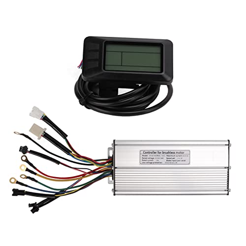 Alomejor Elektrofahrrad Umbausatz 30A Controller LCD7U Display Panel Set für 36V/48V 1000W DC Motor von Alomejor