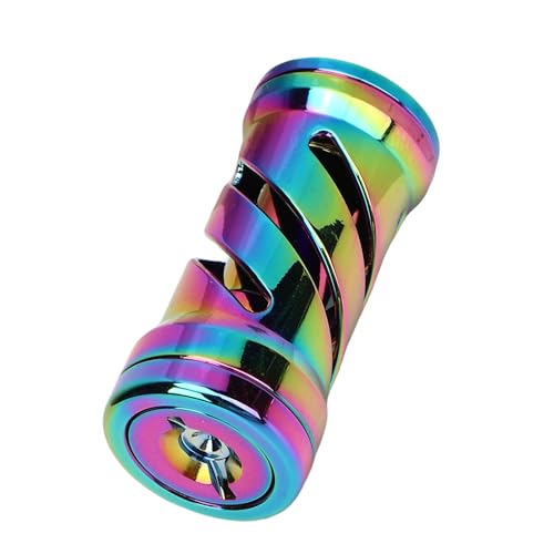 Alomejor Fischerei -Rollengriff Langlebige Legierung Anti -Schlupf Spiraldesign für S A D Rollenfischereiknopf für das Meeresfischen von Alomejor