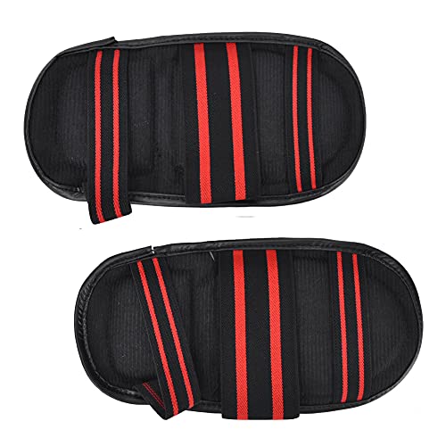 Alomejor Fußschutz Sanda Ristschützer Eva-Pad Boxschutz Fußschutz für Muay Thai(Black) Taekwondo von Alomejor