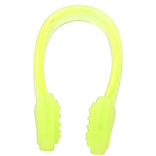 Alomejor Surf-Nasenklammer, Silikon-Schwimm-Nasenklammer, Schwimm-Nasenklammer für und Erwachsene, Sport-Reisetaschen (Yellow) von Alomejor