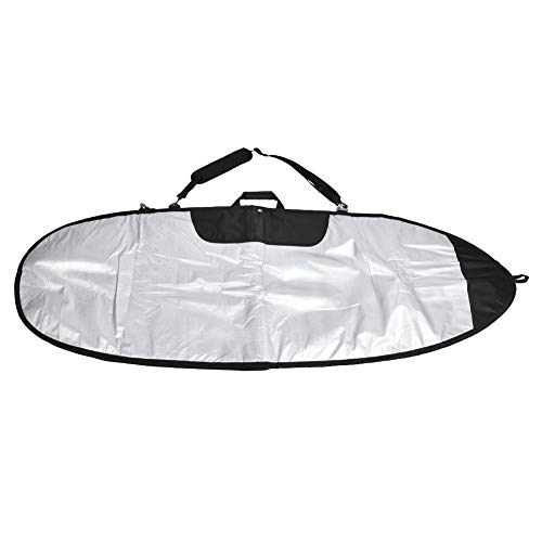 Alomejor Surfboard Bag Board Protection Leichte Surfboard Bag Cover-Schutzhülle Transport Aufbewahrungsträger mit Reißverschluss Bootfahren von Alomejor