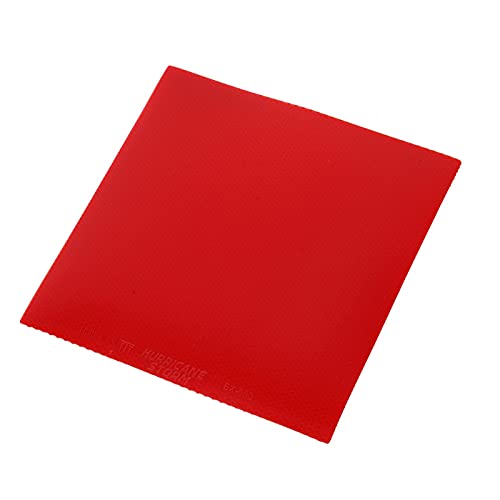 Alomejor Tischtennisgummi Tischtennisgummi Tischtennisschläger Gummiabdeckung 18 * 18 * 2cm(rot) von Alomejor