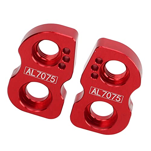 Alomejor Universal Fahrrad V-Bremsen Verl?ngerungssitz Aluminiumlegierung korrosionsbest?ndig f¨¹r Vorderradgabel Rot kompatibel mit g?ngigen Bremsmodellen 1 Paar von Alomejor