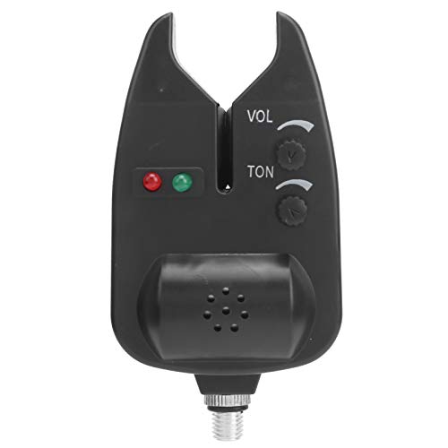 Angeln Bissanzeige Angelköder Alarm LED Akustischer Visueller Alarm Angelrutenhalter Alarm Holder von Alomejor