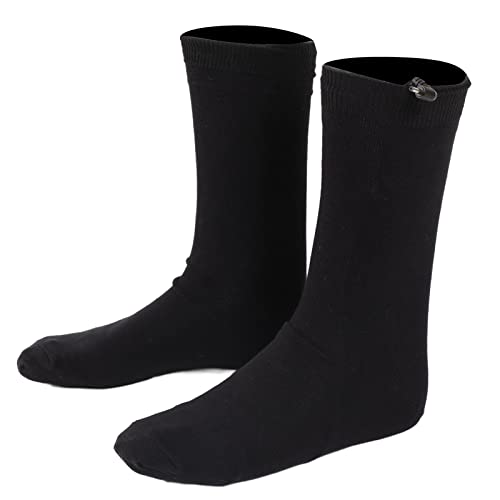 Beheizte Socken für Männer und Frauen, Batteriebetriebene, Weiche, Atmungsaktive, Elastische Elektrische Heizsocken für Fußwärme von Alomejor
